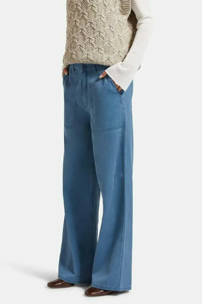 Brixton WOMEN'S VINTAGE MILITARY LIGHTWEIGHT PANTS DEEP SEA