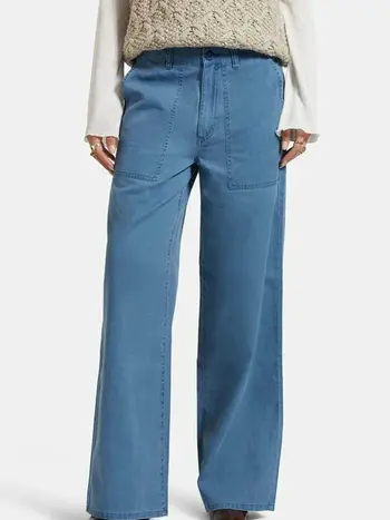 Brixton WOMEN'S VINTAGE MILITARY LIGHTWEIGHT PANTS DEEP SEA