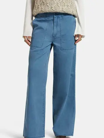 Brixton WOMEN'S VINTAGE MILITARY LIGHTWEIGHT PANTS DEEP SEA