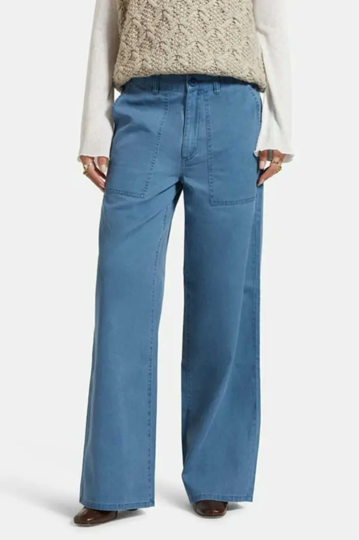 Brixton WOMEN'S VINTAGE MILITARY LIGHTWEIGHT PANTS DEEP SEA