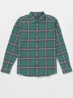 Volcom CADEN PLAID SEA GREEN