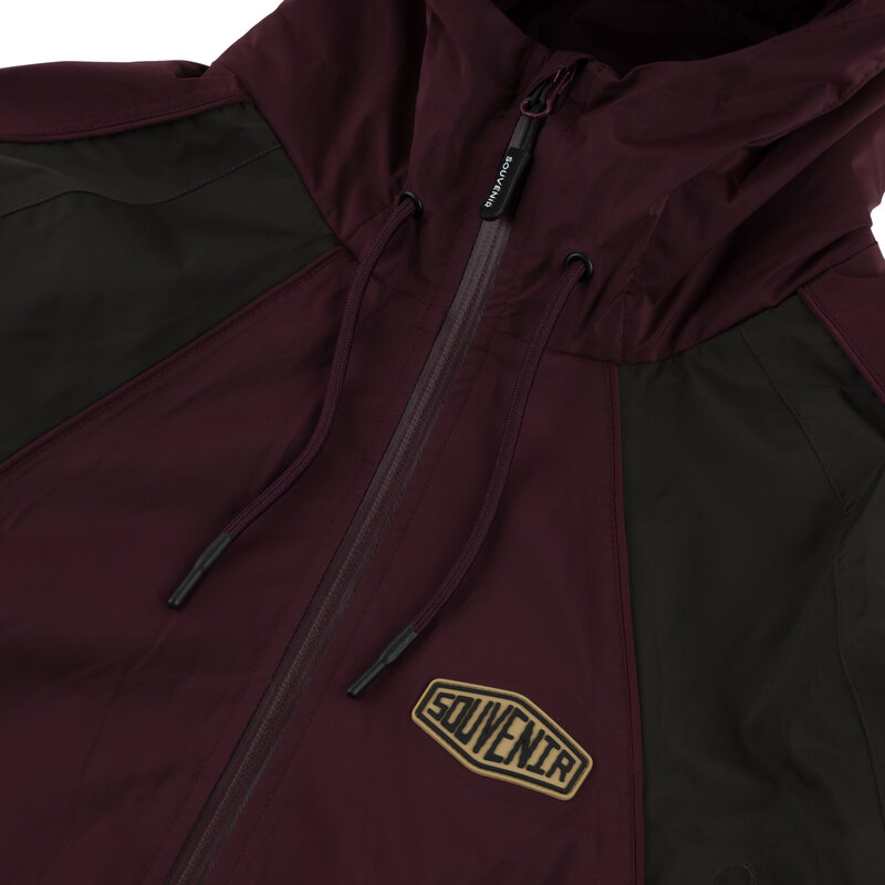 Souvenir HOMMES INSULATED TRACK JACKET OXBLOOD