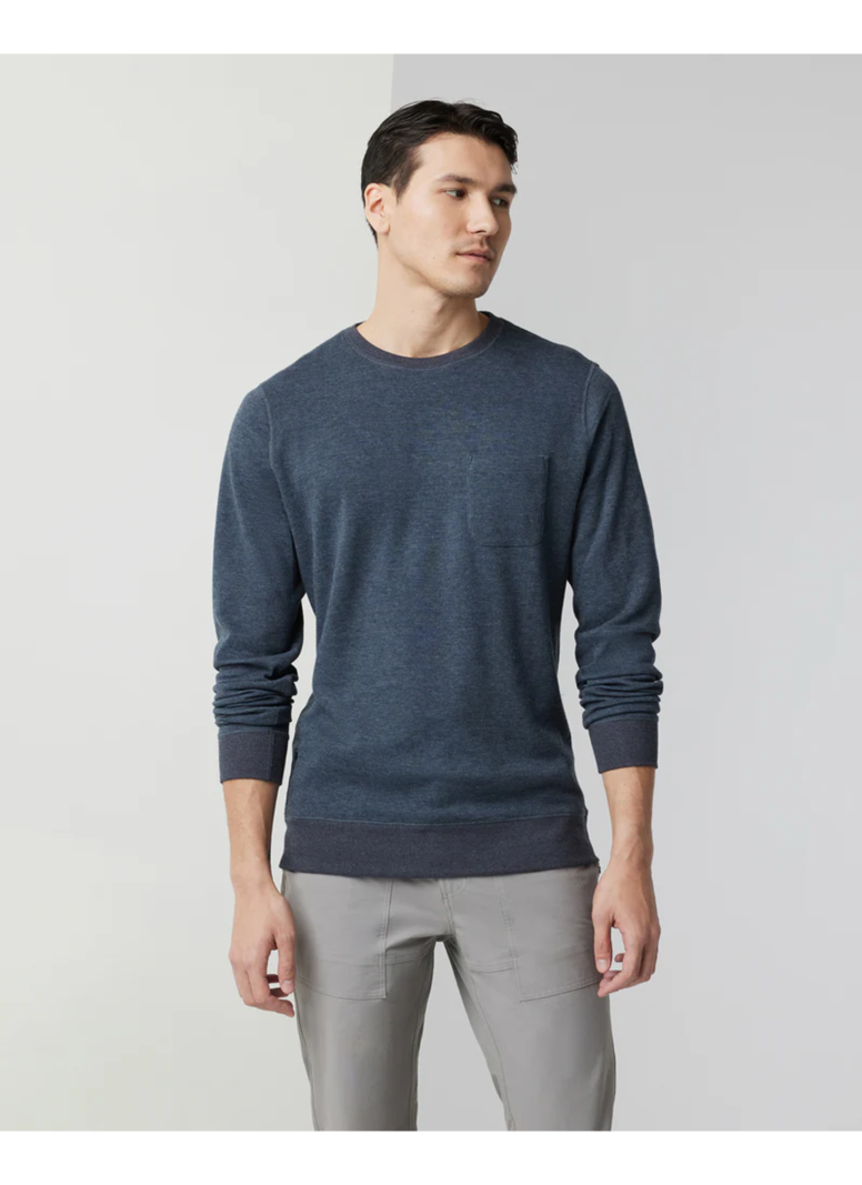 Vuori MEN'S JEFFREYS NAVY HEATHER