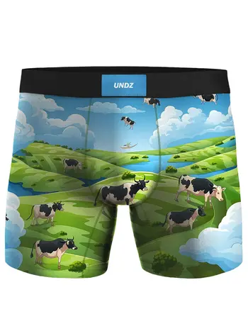Undz HOMMES CLASSIC BOXER-FLYING COWS