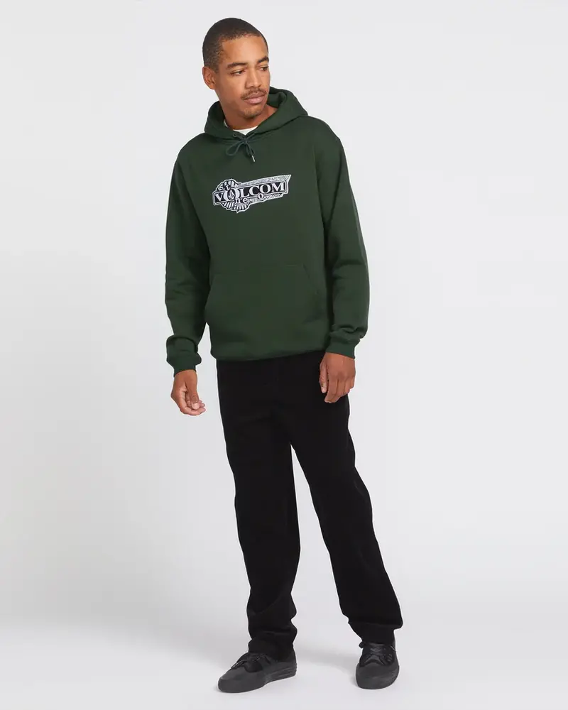 Volcom HOMMES VOLSTONED PULLOVER DARK FOREST