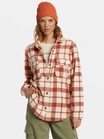 Billabong WOMEN'S FORGE LS SWEET CHOCOLATE