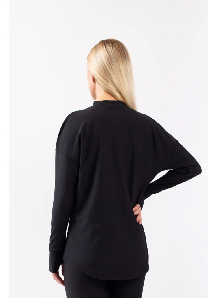 Eivy WOMEN VENTURE RIB TOP BLACK