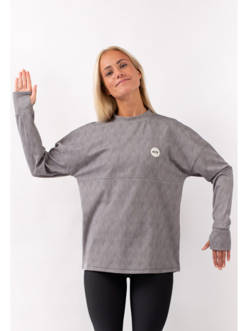 Eivy WOMEN VENTURE RIB TOP GREY MELANGE