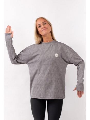 Eivy WOMEN'S VENTURE RIB TOP GREY MELANGE