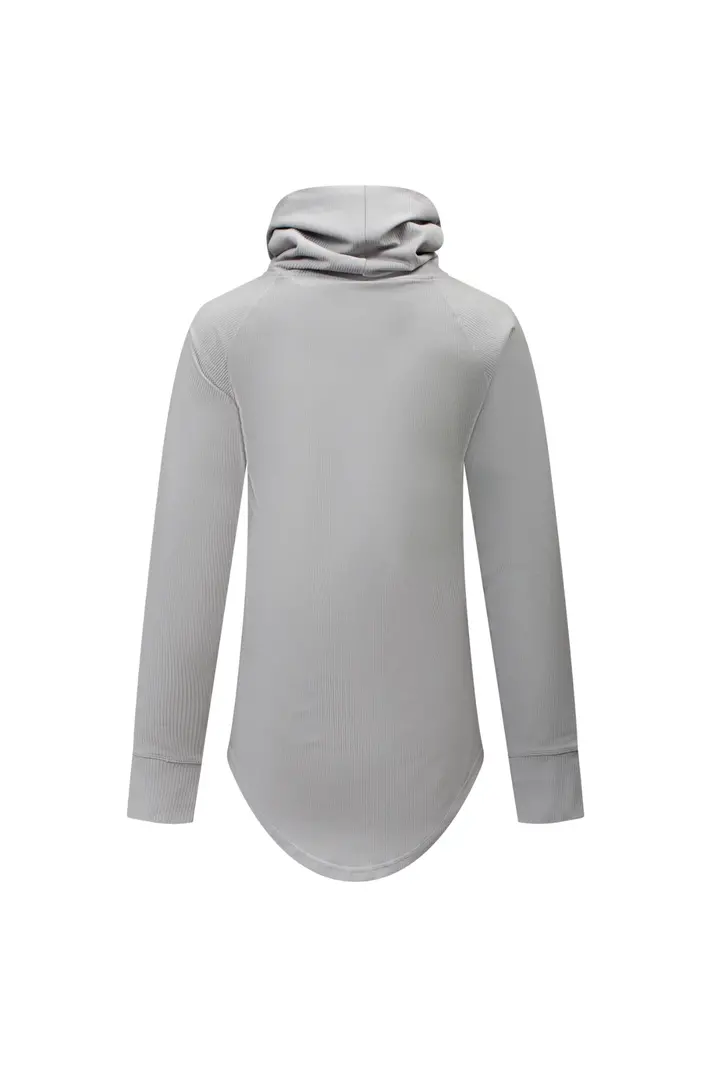 Eivy WOMEN ICECOLD GAITER RIB TOP GREY MELANGE
