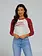 Salty crew FEMMES SLACK SHACK RAGLAN BAKED APPLE