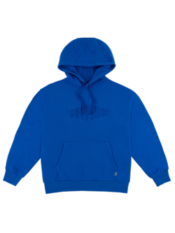 Souvenir EMBOSSED SOUVENIR HOODIE COBALT BLUE