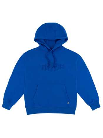 Souvenir EMBOSSED SOUVENIR HOODIE COBALT BLUE