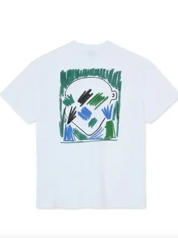 Polar skate co. MEN'S PORTRAIT WHITE