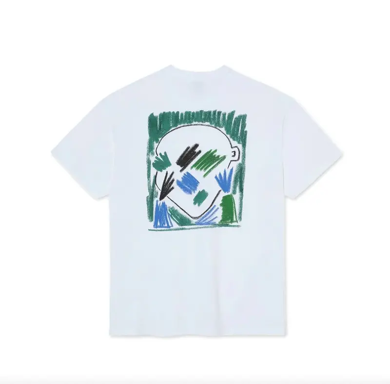 Polar skate co. HOMMES PORTRAIT WHITE
