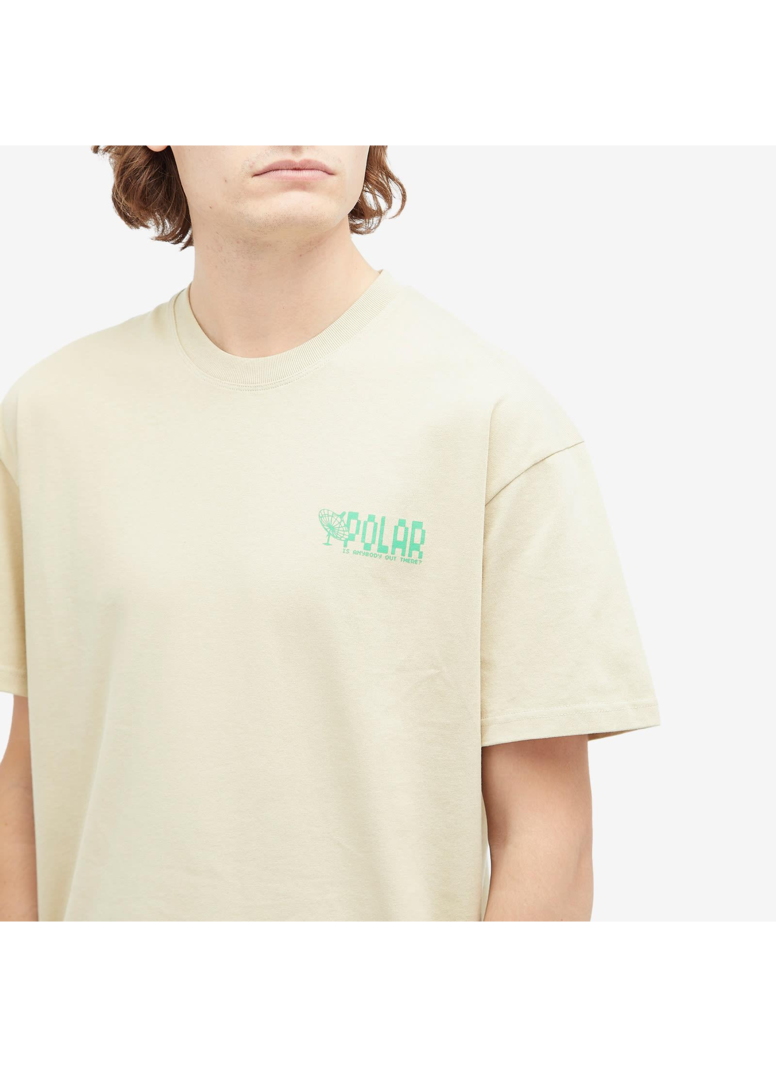 Polar skate co. HOMMES ANYONE OUT THERE TEE SAND