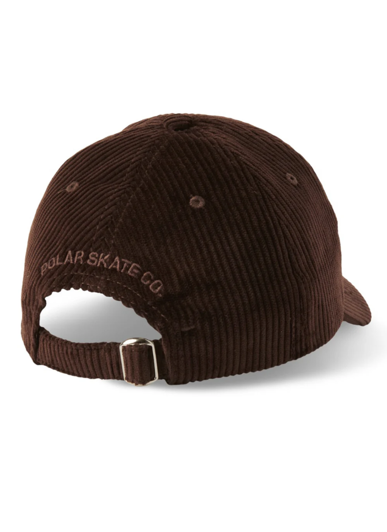 Polar skate co. HOMMES SAI CAP CORD CHOCOLATE