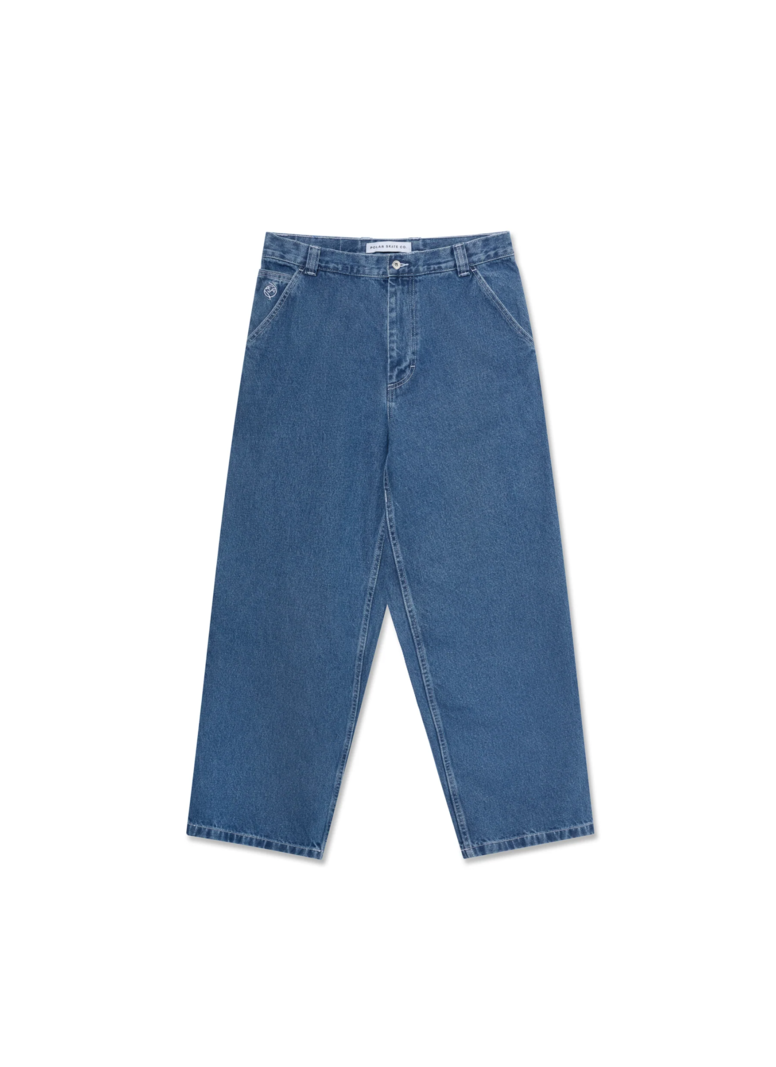 Polar skate co. MEN'S BIG BOY WORK PANTS BLUE WASH