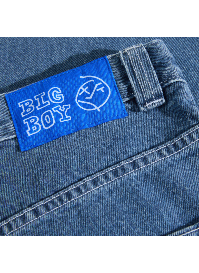 Polar skate co. MEN'S BIG BOY WORK PANTS BLUE WASH