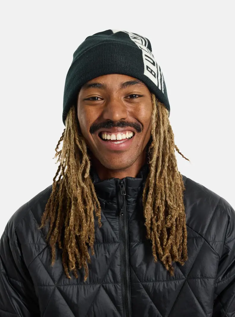 Burton HOMMES PARTYLAP BEANIE TRUE BLACK