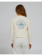 Salty crew FEMMES SCALLOP CROP LS OFF WHITE