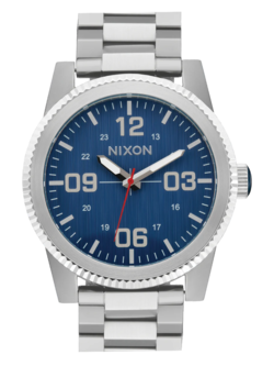 Nixon CORPORAL STAINLESS STEEL SILVER/INDIGO