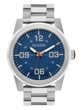 Nixon CORPORAL STAINLESS STEEL SILVER/INDIGO