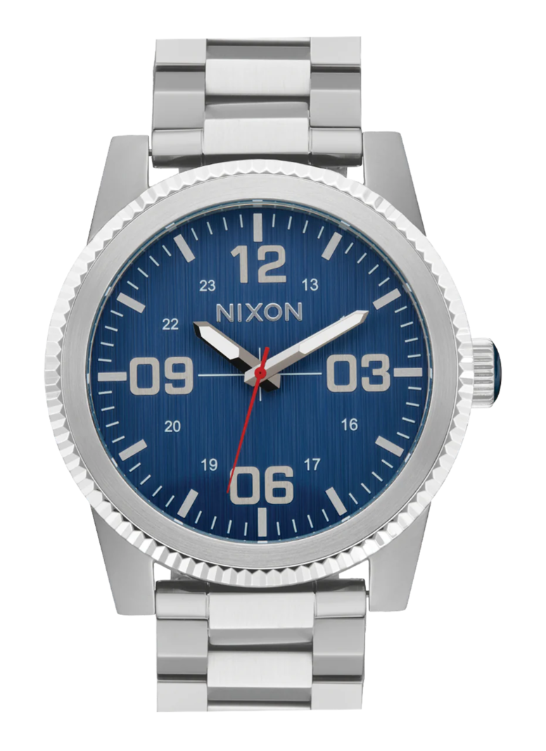 Nixon CORPORAL STAINLESS STEEL SILVER/INDIGO