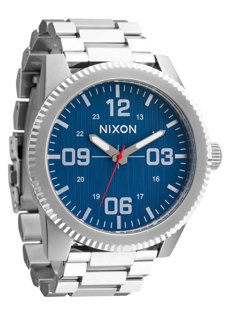 Nixon CORPORAL STAINLESS STEEL SILVER/INDIGO