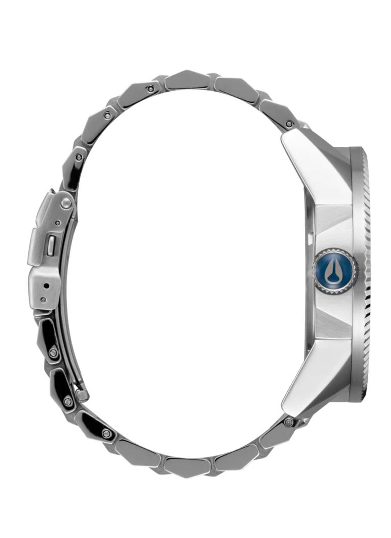Nixon CORPORAL STAINLESS STEEL SILVER/INDIGO