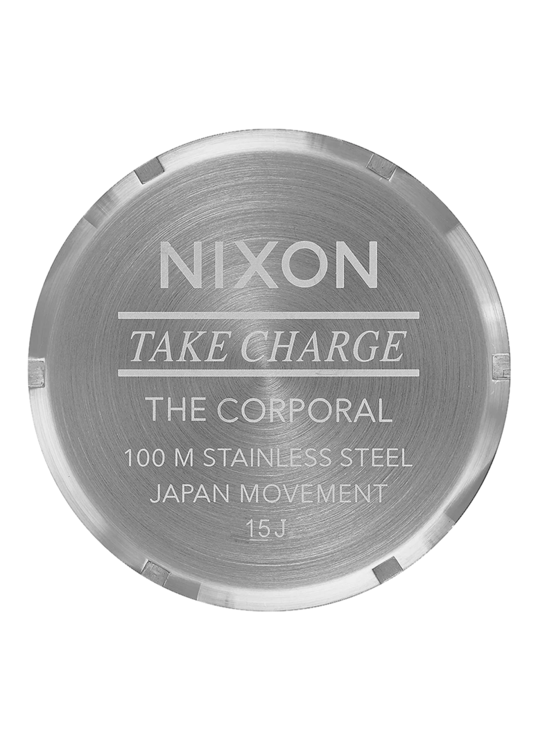 Nixon CORPORAL STAINLESS STEEL SILVER/INDIGO