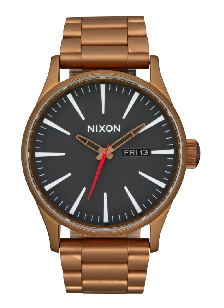 Nixon SENTRY STAINLESS STEEL BRONZE/BLACK
