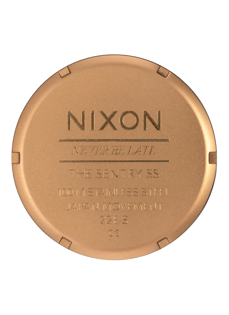 Nixon SENTRY STAINLESS STEEL BRONZE/BLACK