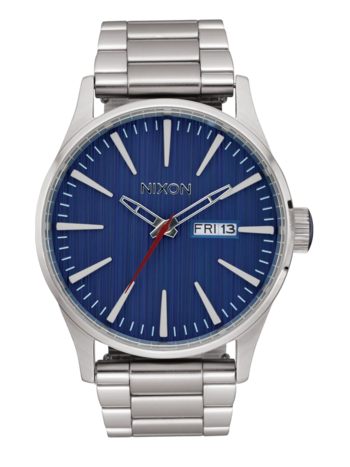 Nixon SENTRY STAINLESS STEEL SILVER/INDIGO