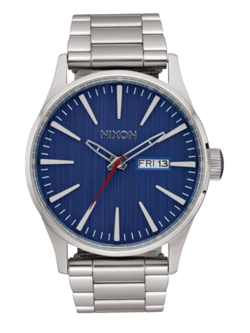 Nixon SENTRY STAINLESS STEEL SILVER/INDIGO