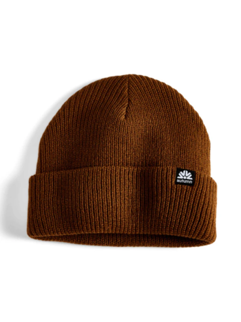 AUTUMN HOMMES SIMPLE BEANIE BROWN