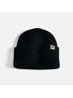 AUTUMN HOMMES SIMPLE HIGH CUFF BEANIE BLACK