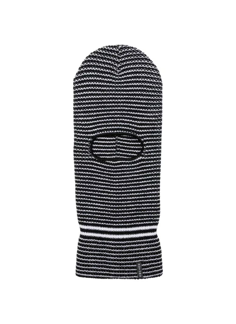AUTUMN HOMMES STRIPE BALACLAVA BLACK