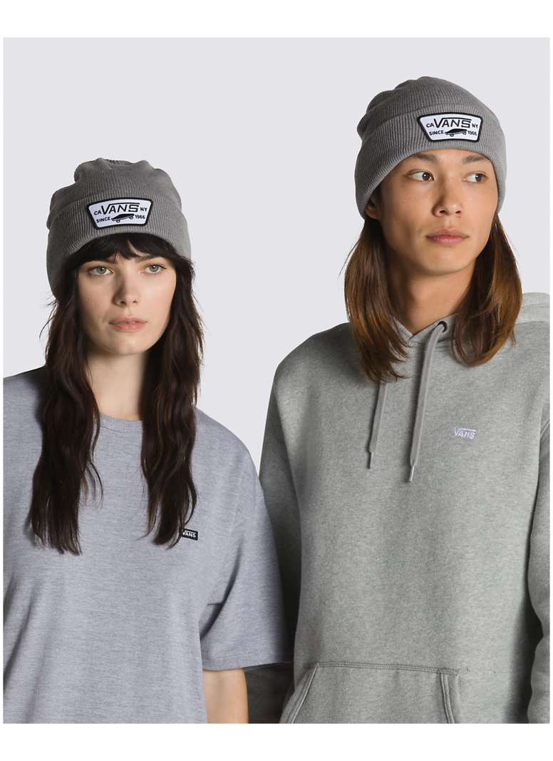 Vans MEN'S MILFORD BEANIE HEATHER GREY