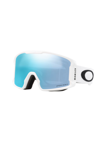 Oakley LINE MINER M SNOW GOGGLES MATTE WHITE/PRIZM SNOW SAPPHIRE IRIDIUM