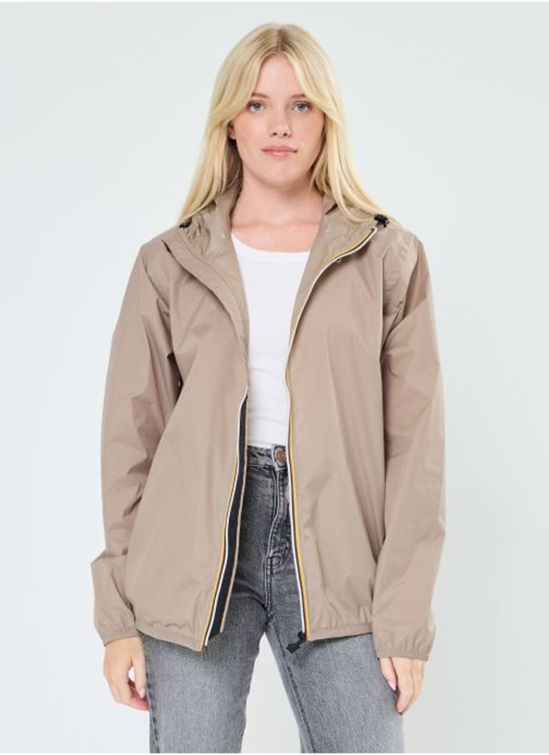 K-WAY FEMMES LE VRAI 3.0 CLAUDE BEIGE TAUPE
