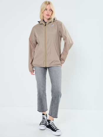 K-WAY FEMMES LE VRAI 3.0 CLAUDE BEIGE TAUPE