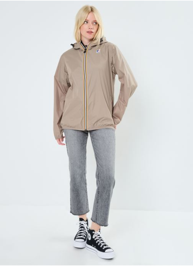K-WAY FEMMES LE VRAI 3.0 CLAUDE BEIGE TAUPE