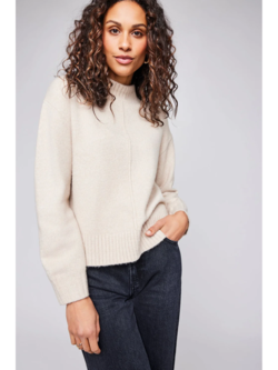 Gentle fawn CRANE SWEATER HEATHER BONE
