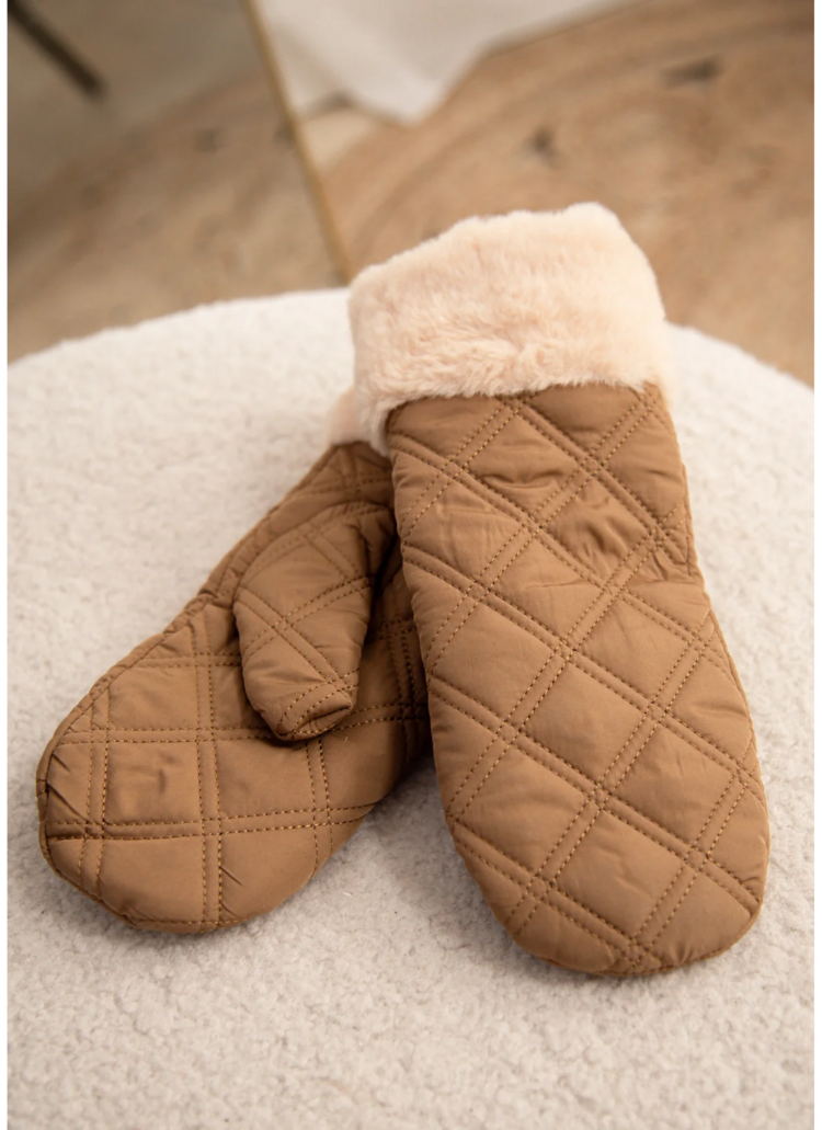 Only WOMEN'S JENNI QUILTED MITTENS