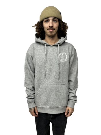Universe Boardshop HOMMES OG ANCRE LTD PULLOVER HOODIE SPORT GREY