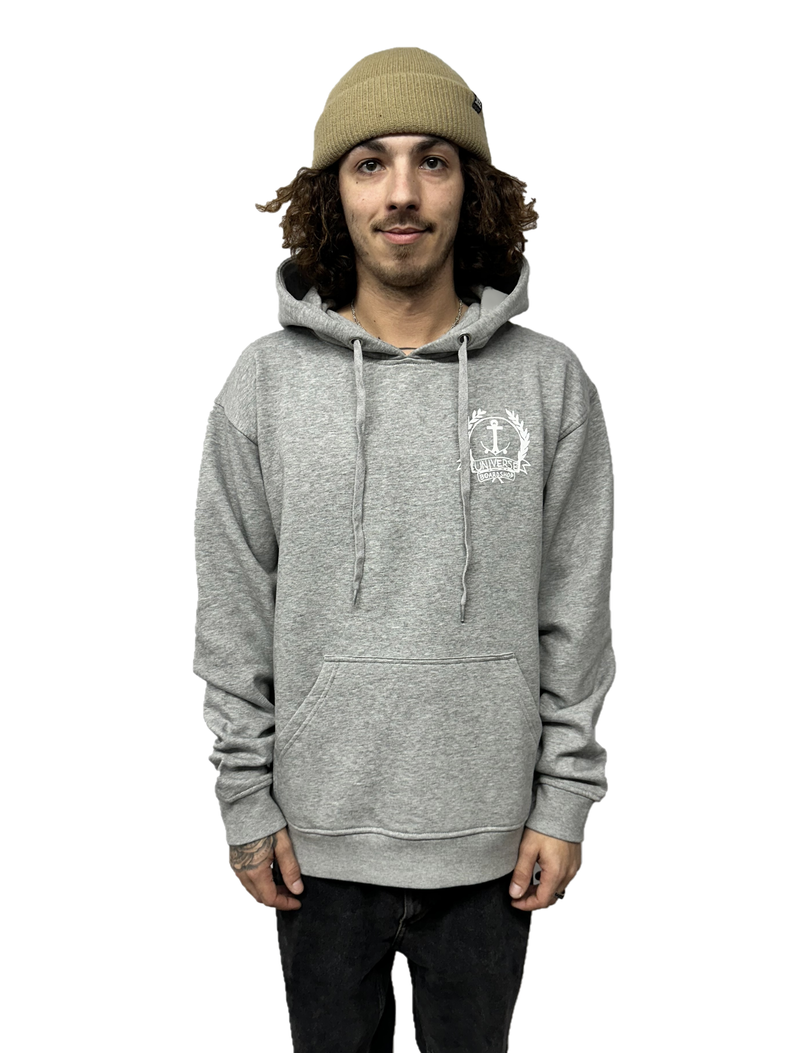 Universe Boardshop HOMMES OG ANCRE LTD PULLOVER HOODIE SPORT GREY