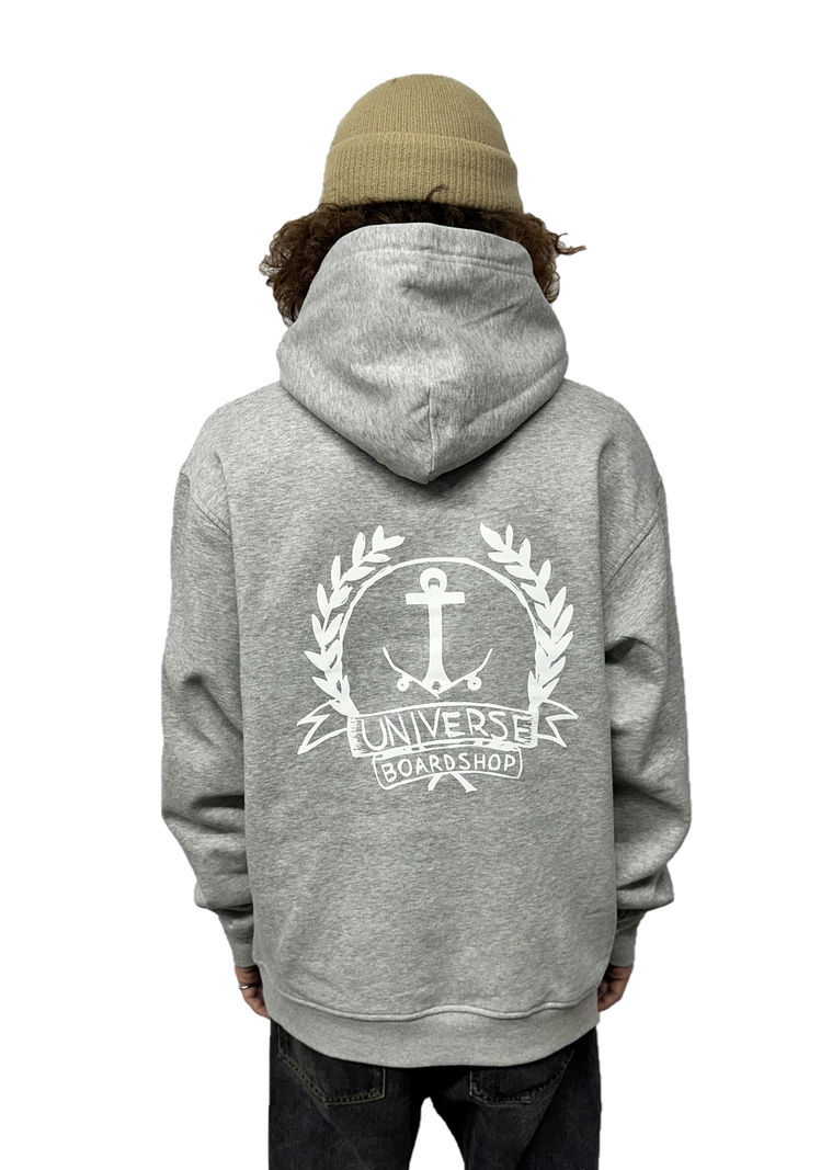 Universe Boardshop HOMMES OG ANCRE LTD PULLOVER HOODIE SPORT GREY