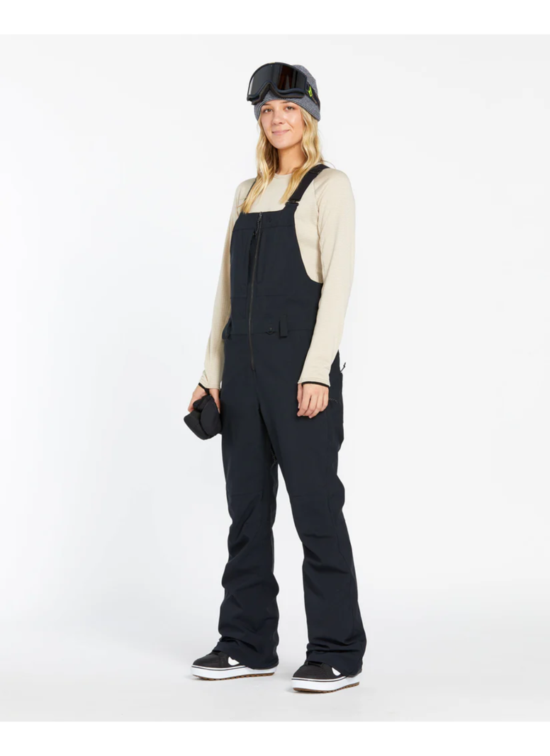 Volcom FEMMES SWIFT BIB OVERALL BLACK