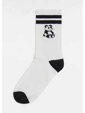 WOMEN'S TICKER SOCK 6.5 1PK MARSHMALLOW/BLACK
